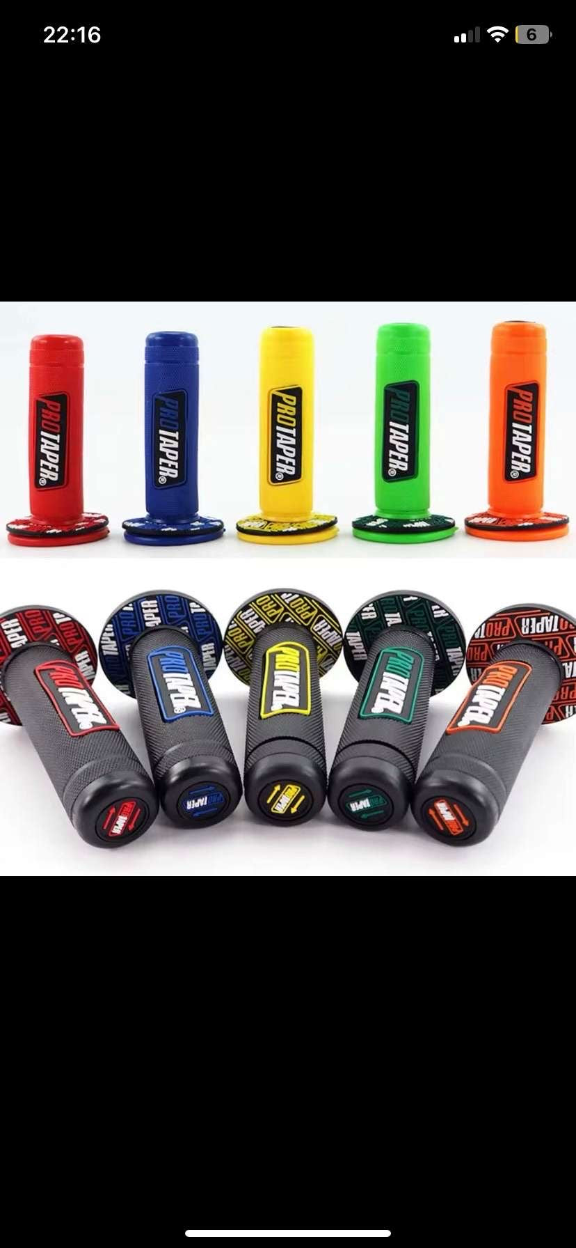 Pro taper grips