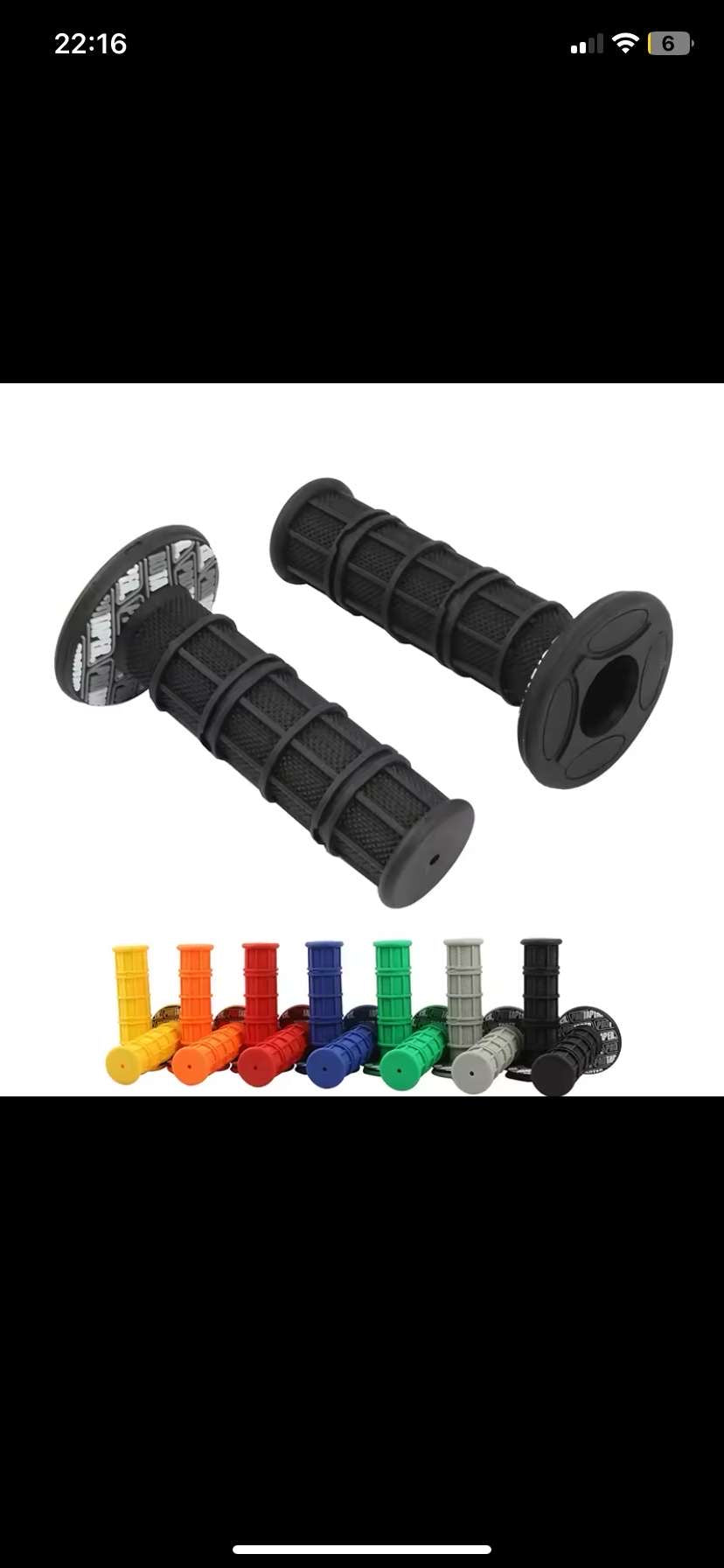 Pro taper grips