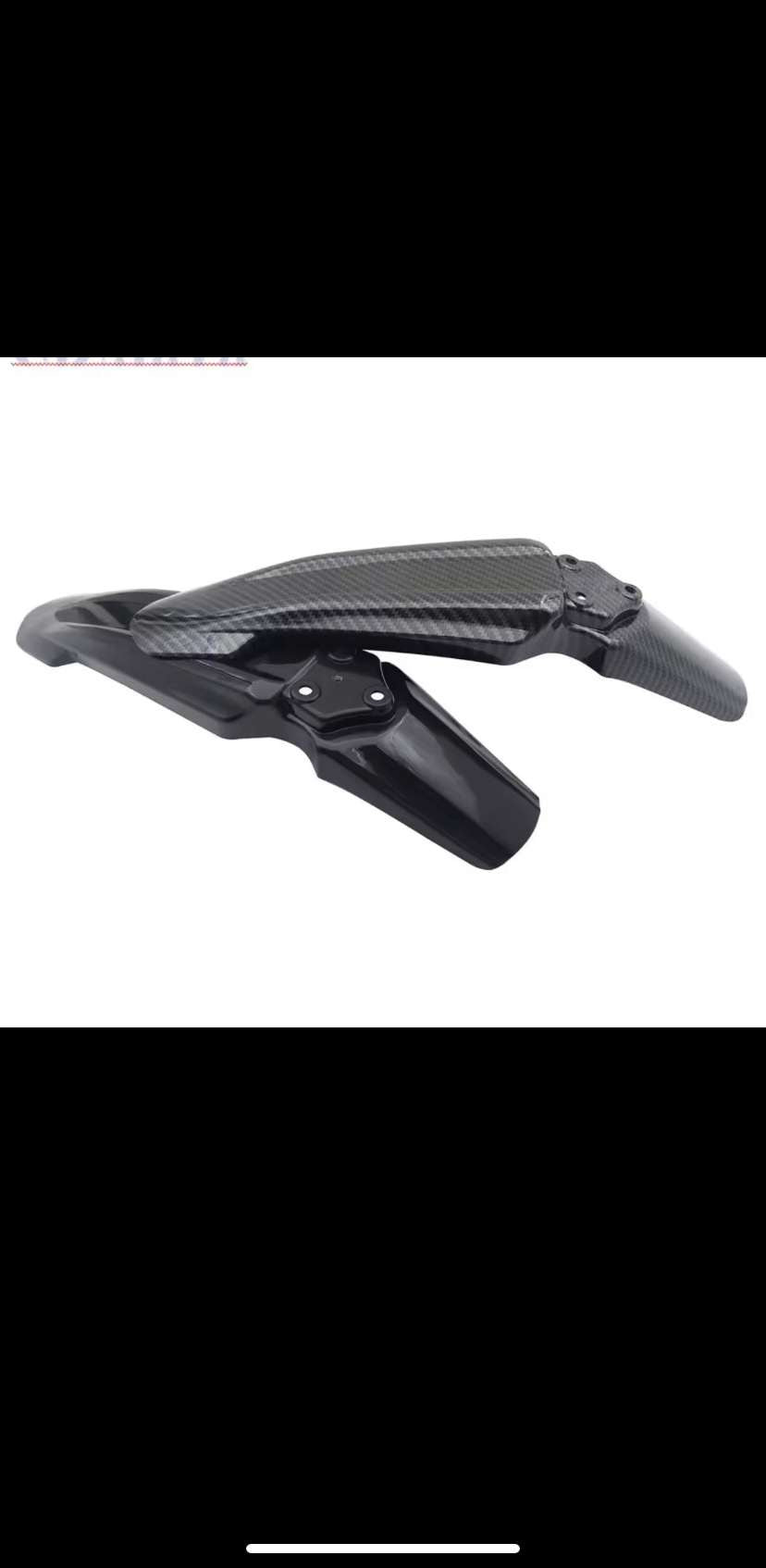 Surron front fender ( compatible with moto seat )
